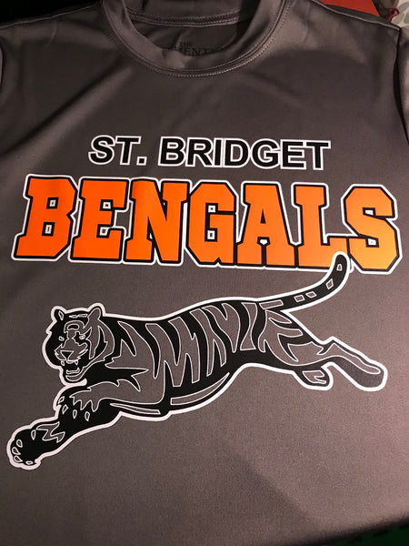St Bridget Adult T-shirt (coal grey)